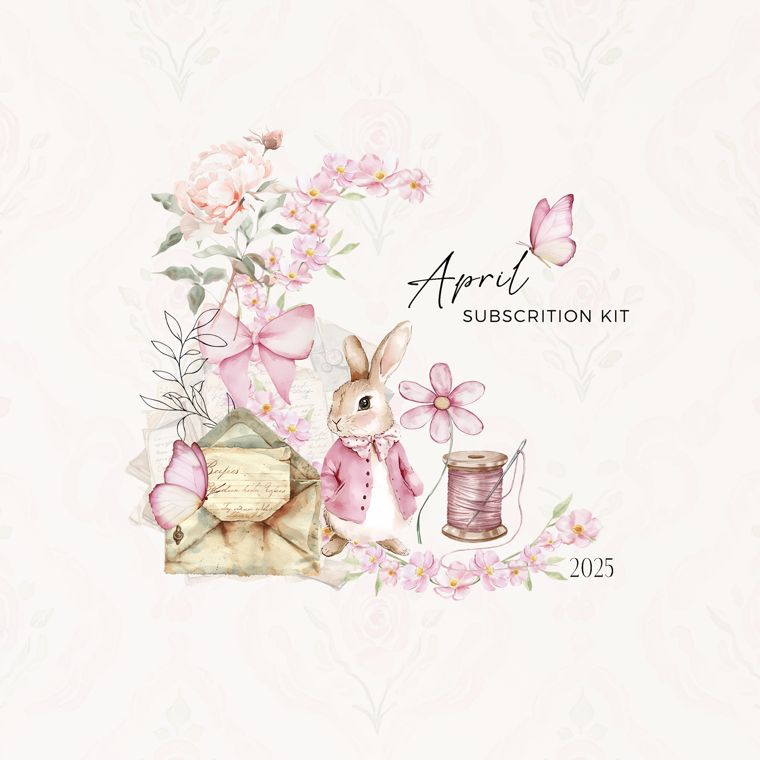 Monthly Planner Kit | April 2025 Sticker Kit