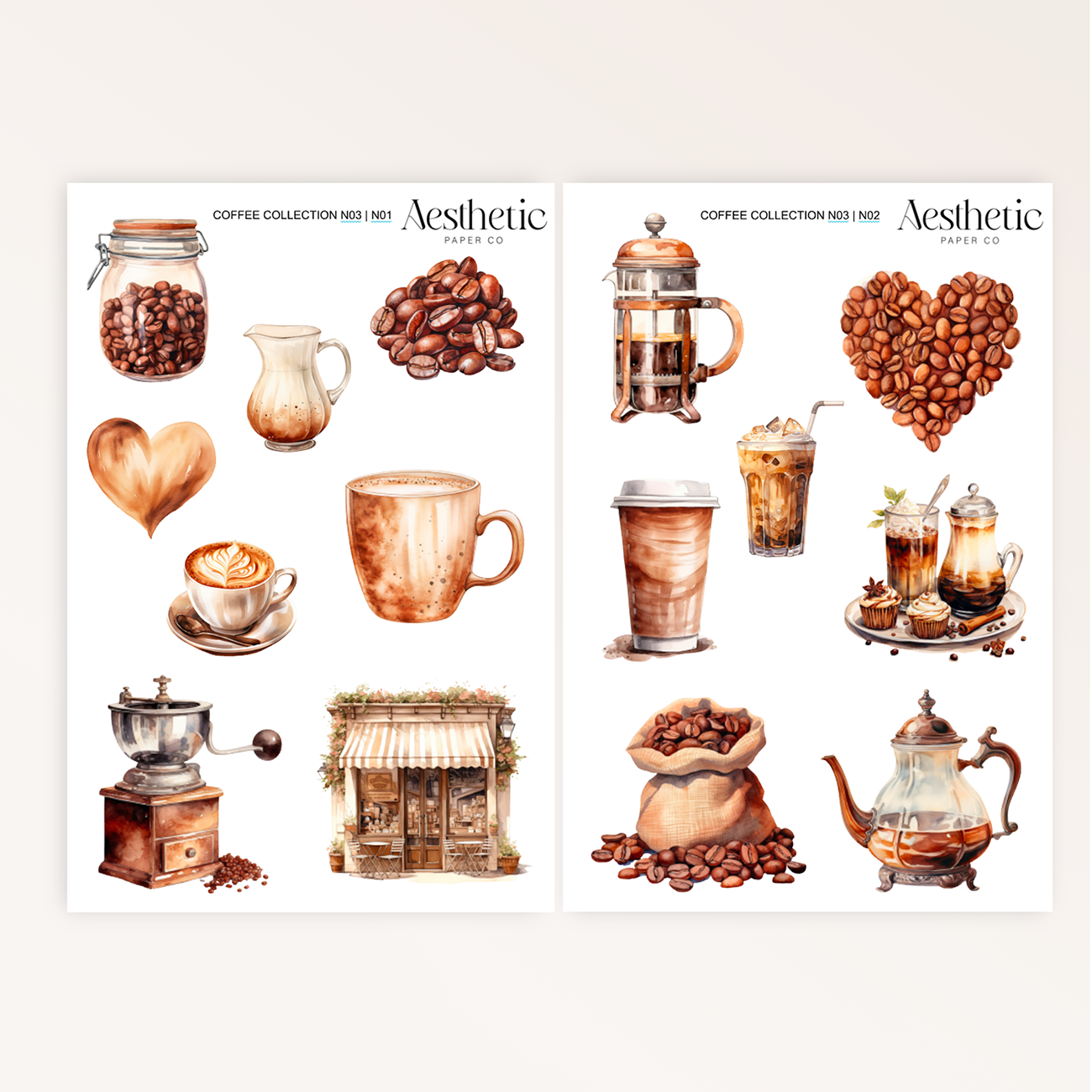 COFFEE COLLECTION N03 | STICKERS