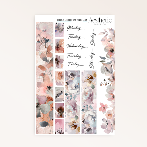 HOBONICHI WEEKS KIT | STICKERS