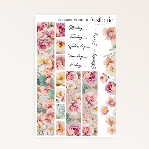 HOBONICHI WEEKS KIT | STICKERS