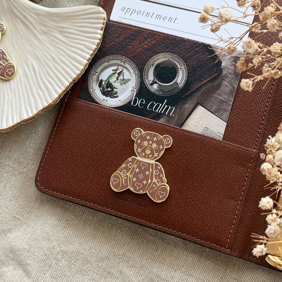 Teddy Bear Magnetic Pin