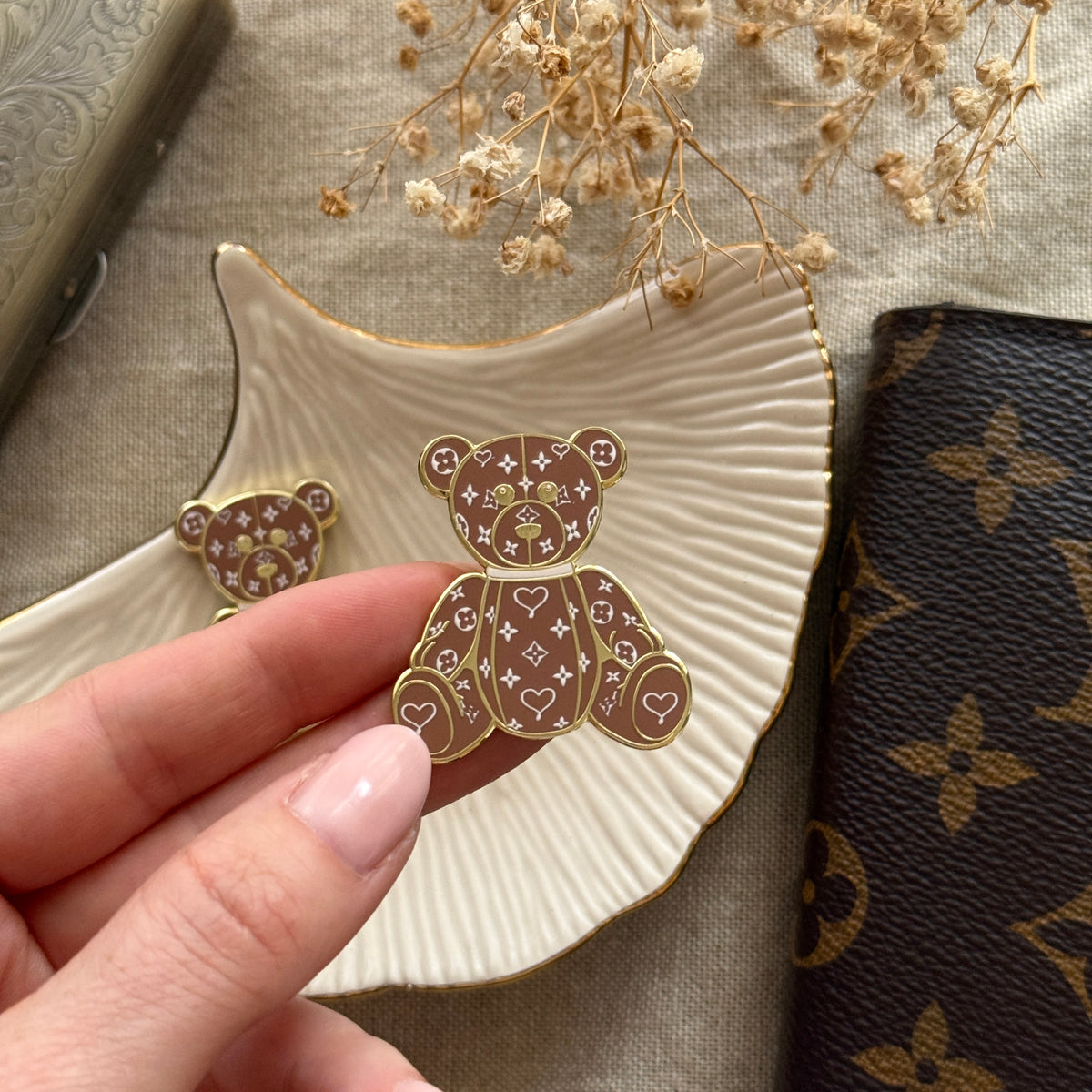 Teddy Bear Magnetic Pin