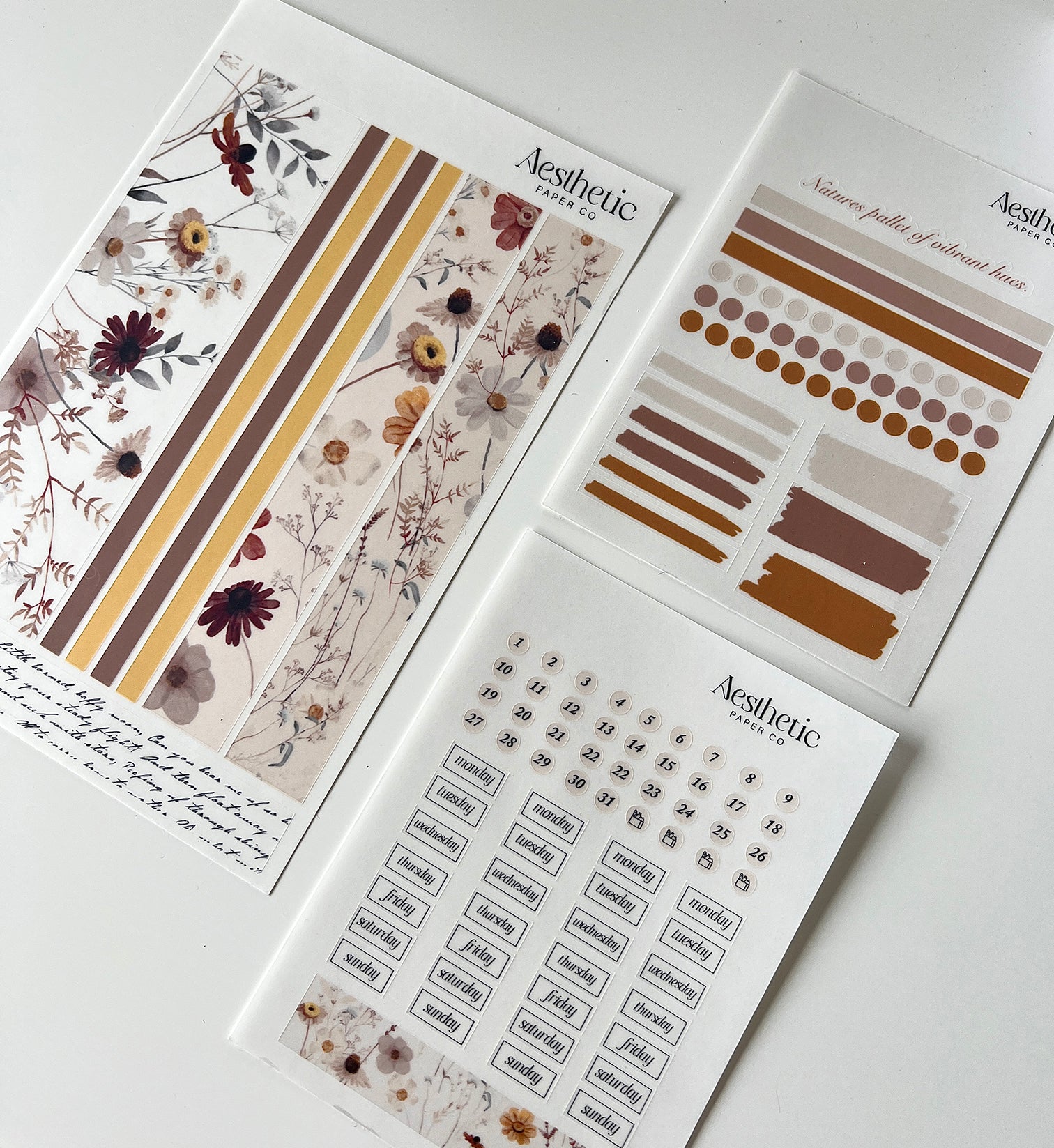 Monthly Planner Subscription Kit | October Stationery Kit