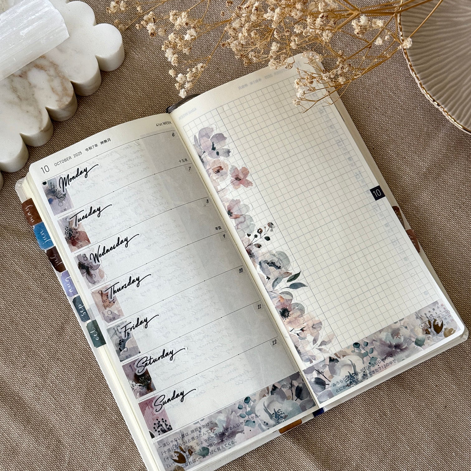 HOBONICHI WEEKS KIT | STICKERS