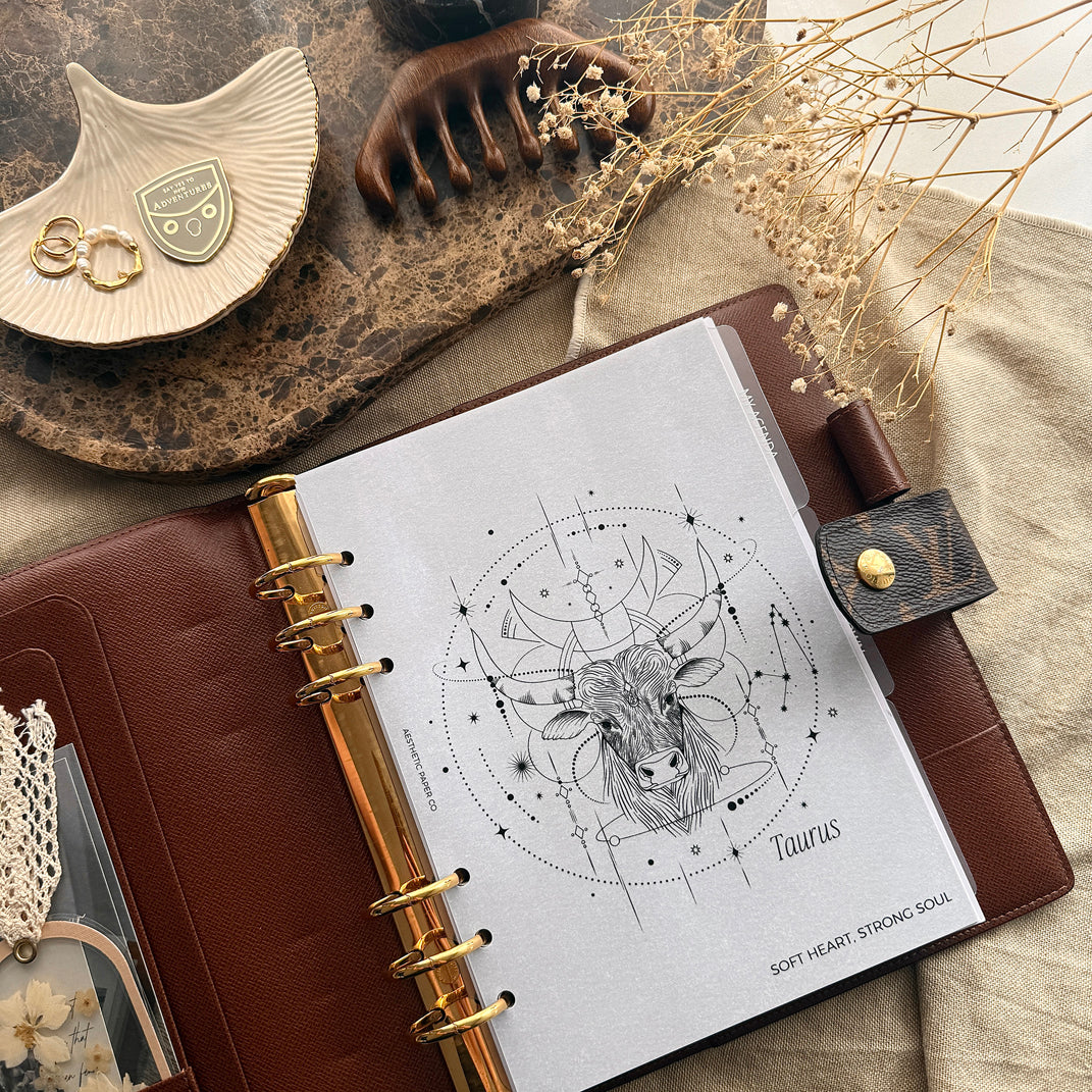 Zodiac Vellum DASHBOARD
