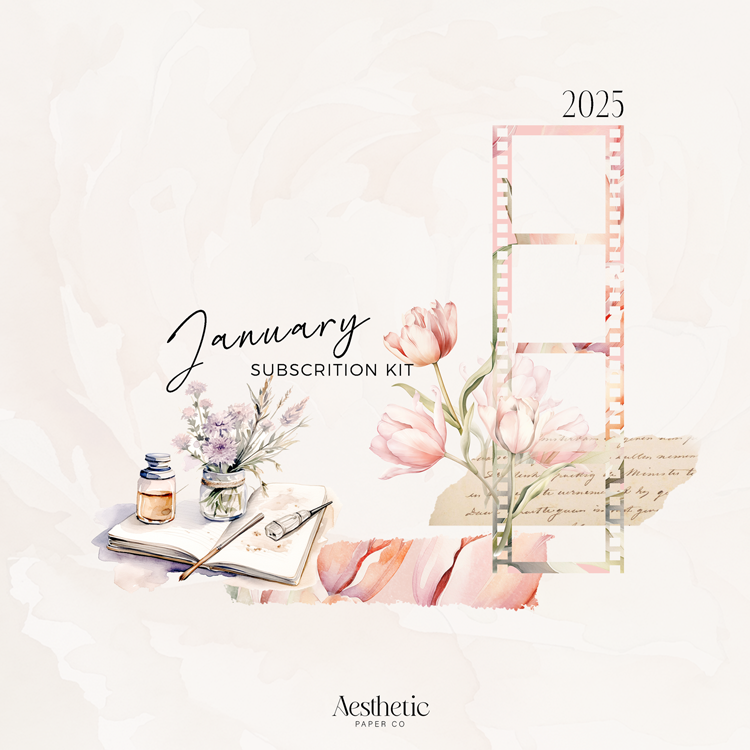 Monthly Planner Kit | January 2025 Sticker Kit