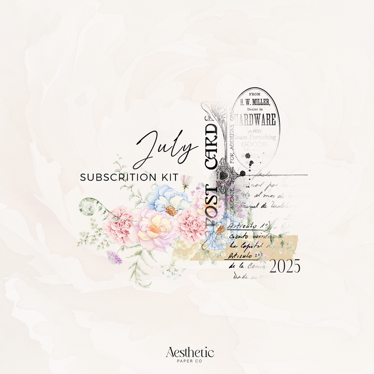 Monthly Planner Kit | July 2025 Sticker Kit