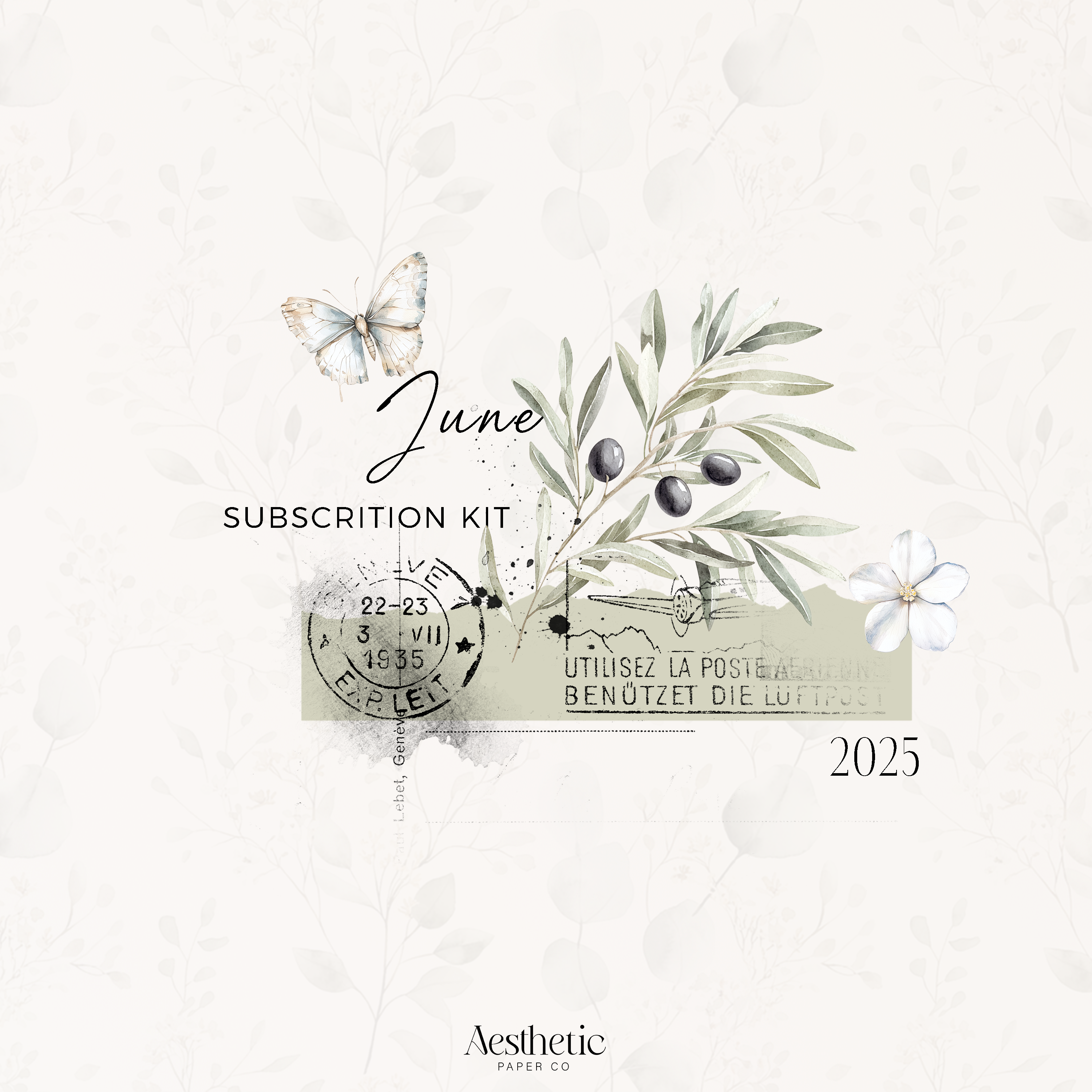 Monthly Planner Kit | June 2025 Sticker Kit