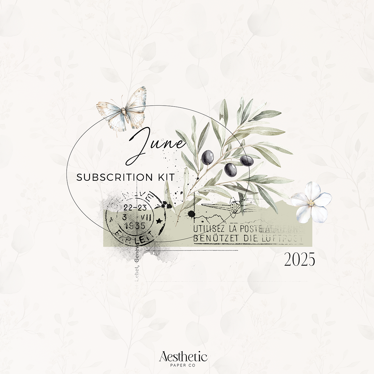 Monthly Planner Kit | June 2025 Sticker Kit
