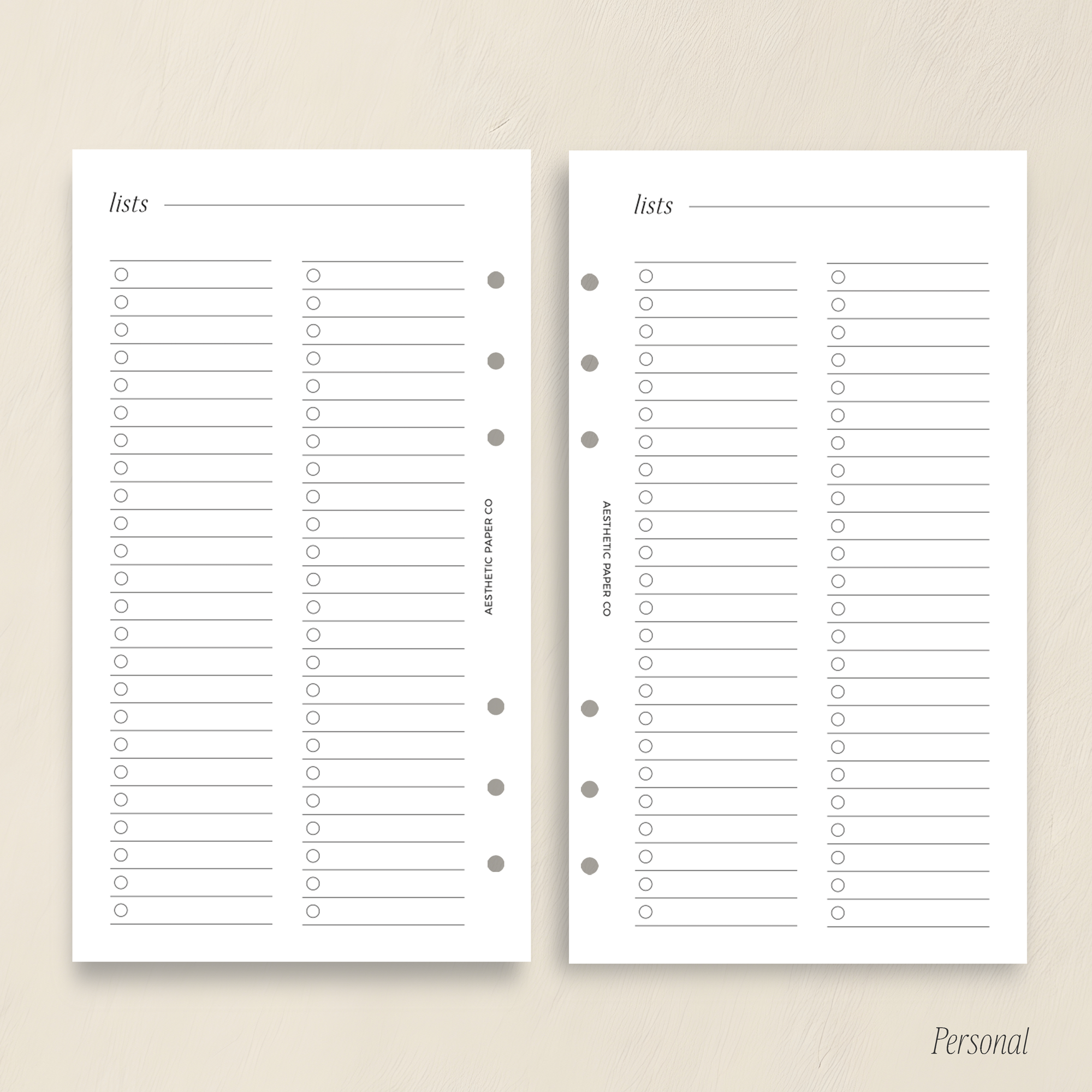 UN06 - Lists Double Column Insert