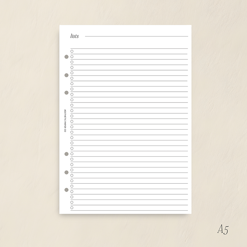 UN05 - Lists Single Column Insert