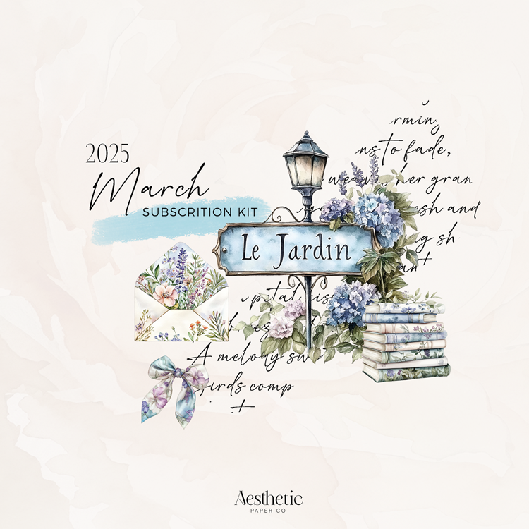 Monthly Planner Kit | March 2025 Sticker Kit