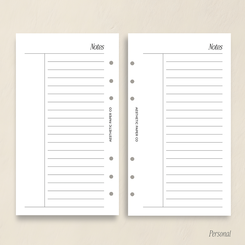 UN012 - Duo Notes | Inserts