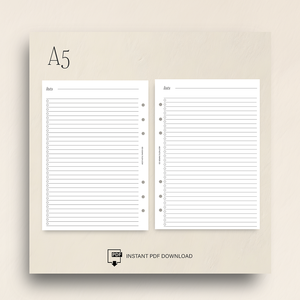 UN05 - Lists Single Coloum Insert | PDF