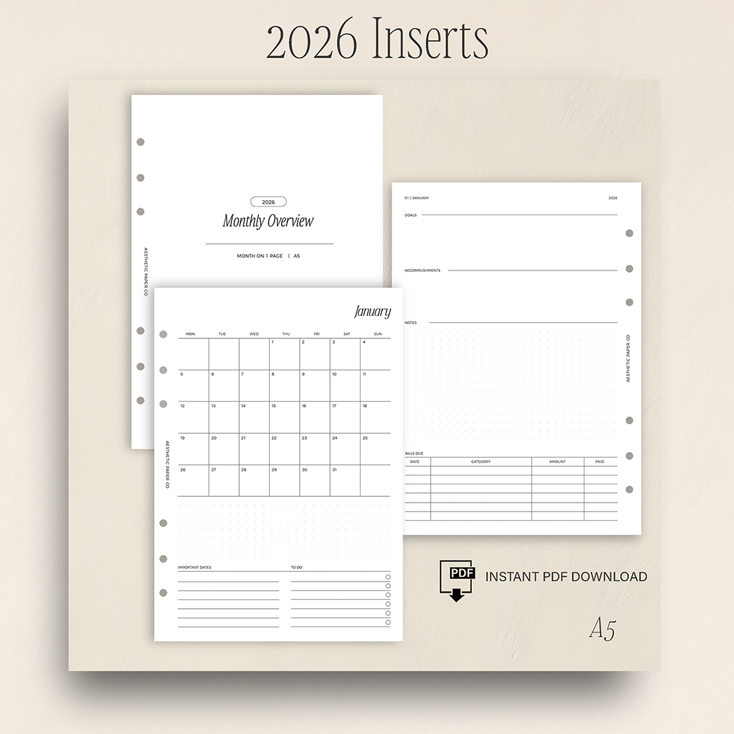 2026 MONTH ON ONE PAGE - MO1P | PDF