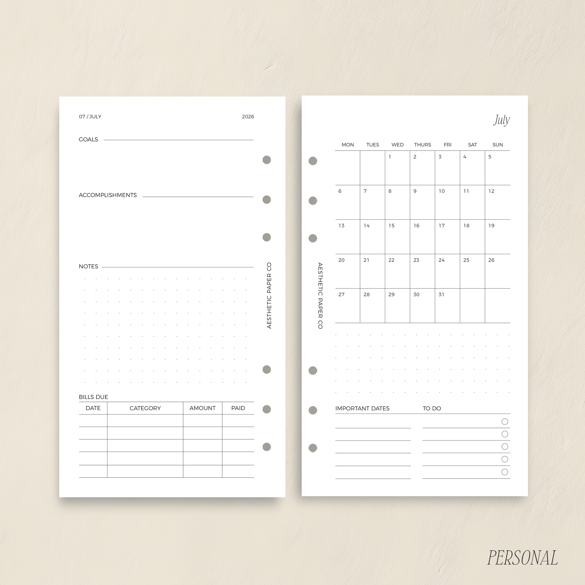 2026/27 MONTH ON ONE PAGE | MO1P