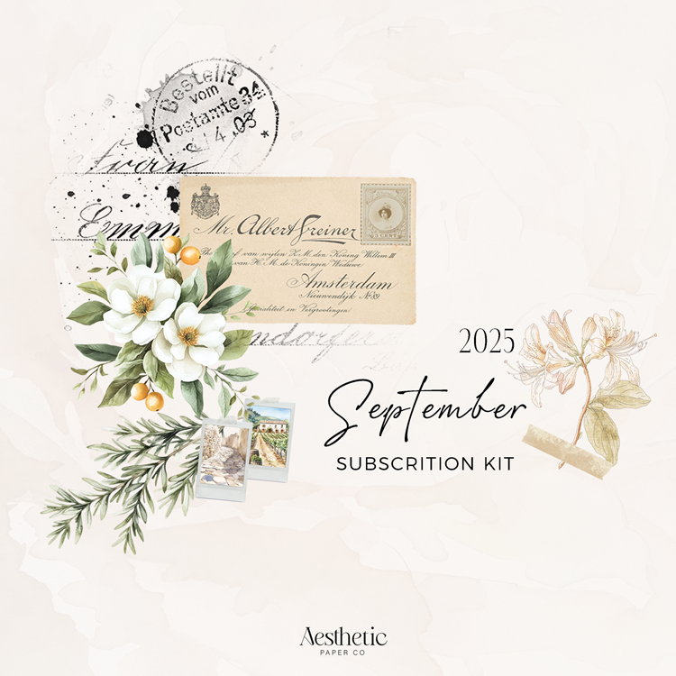 Monthly Planner Kit | September 2025 Sticker Kit