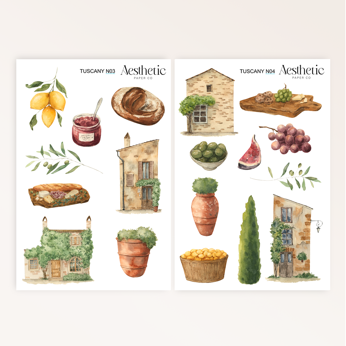 TUSCANY | STICKERS