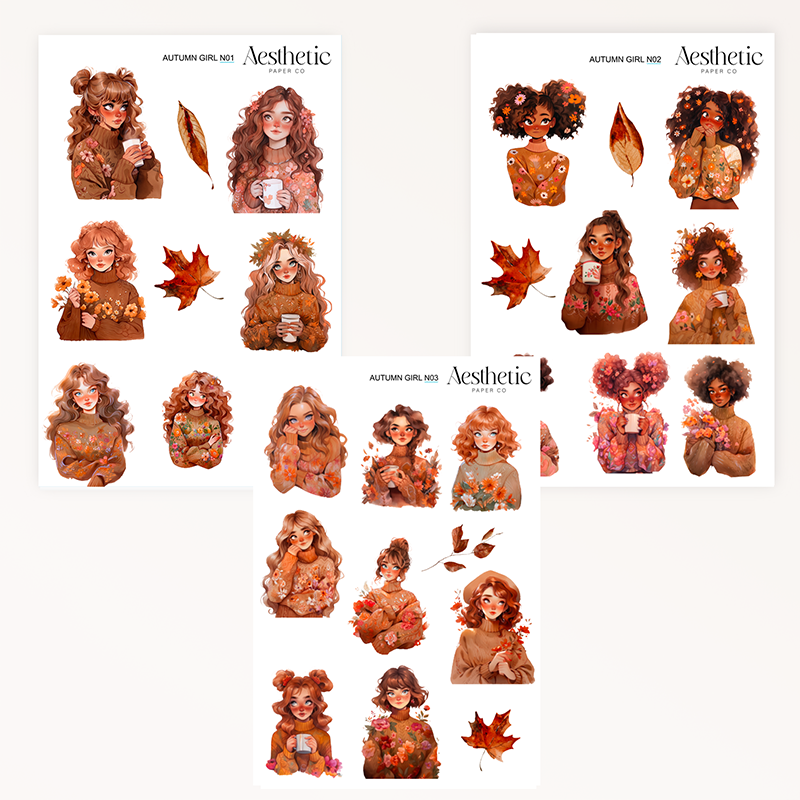 Autumn Girl | STICKER