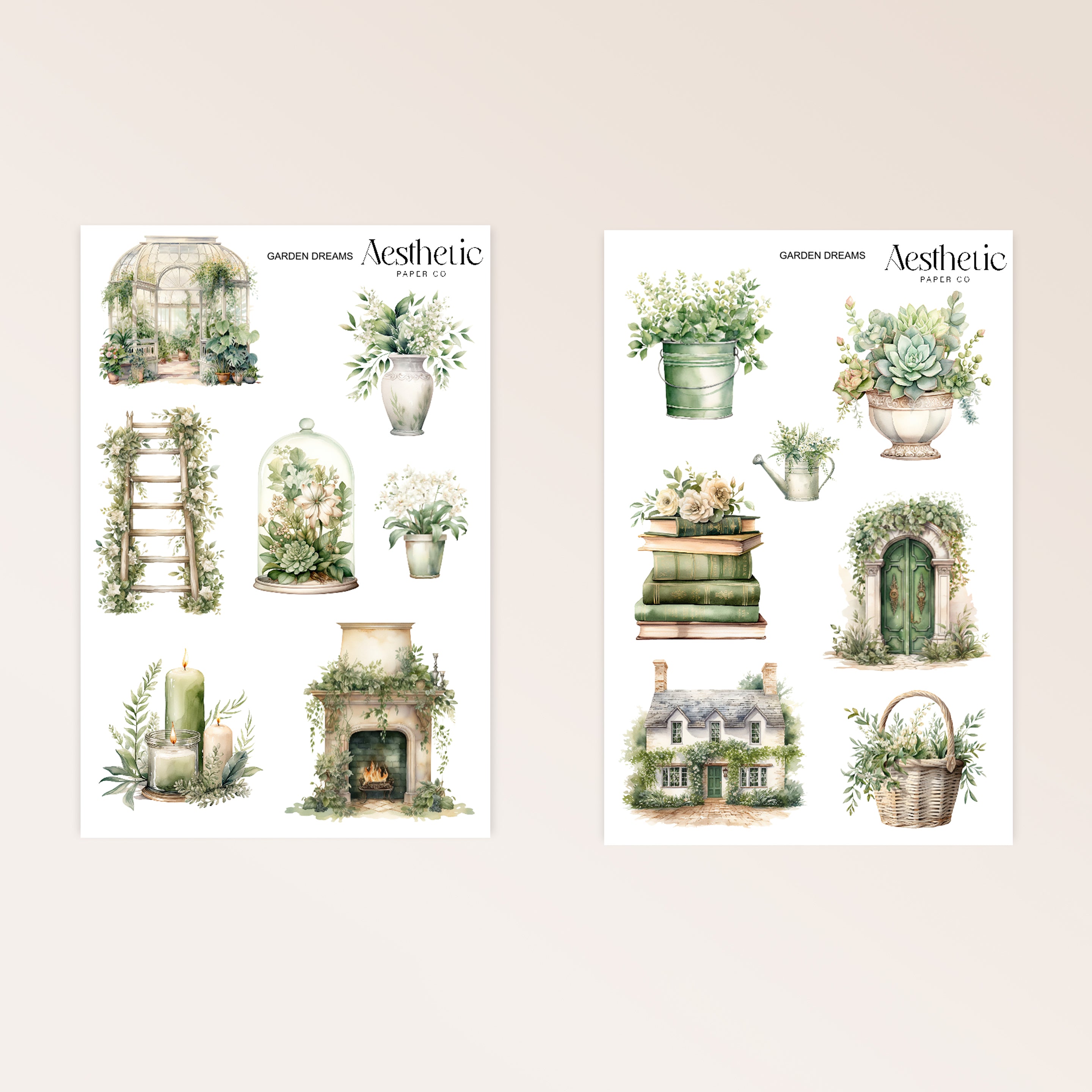 GARDEN DREAMS STICKERS