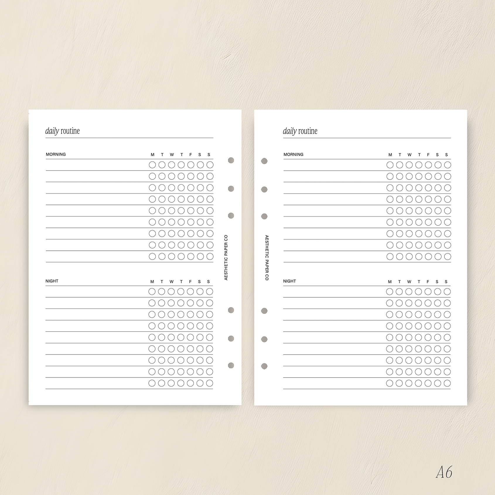 DN03 - Daily Routine Insert