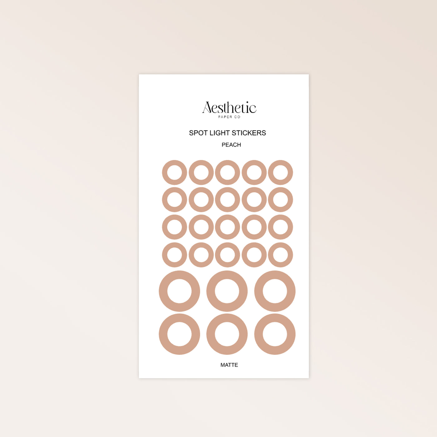 SPOTLIGHT STICKERS