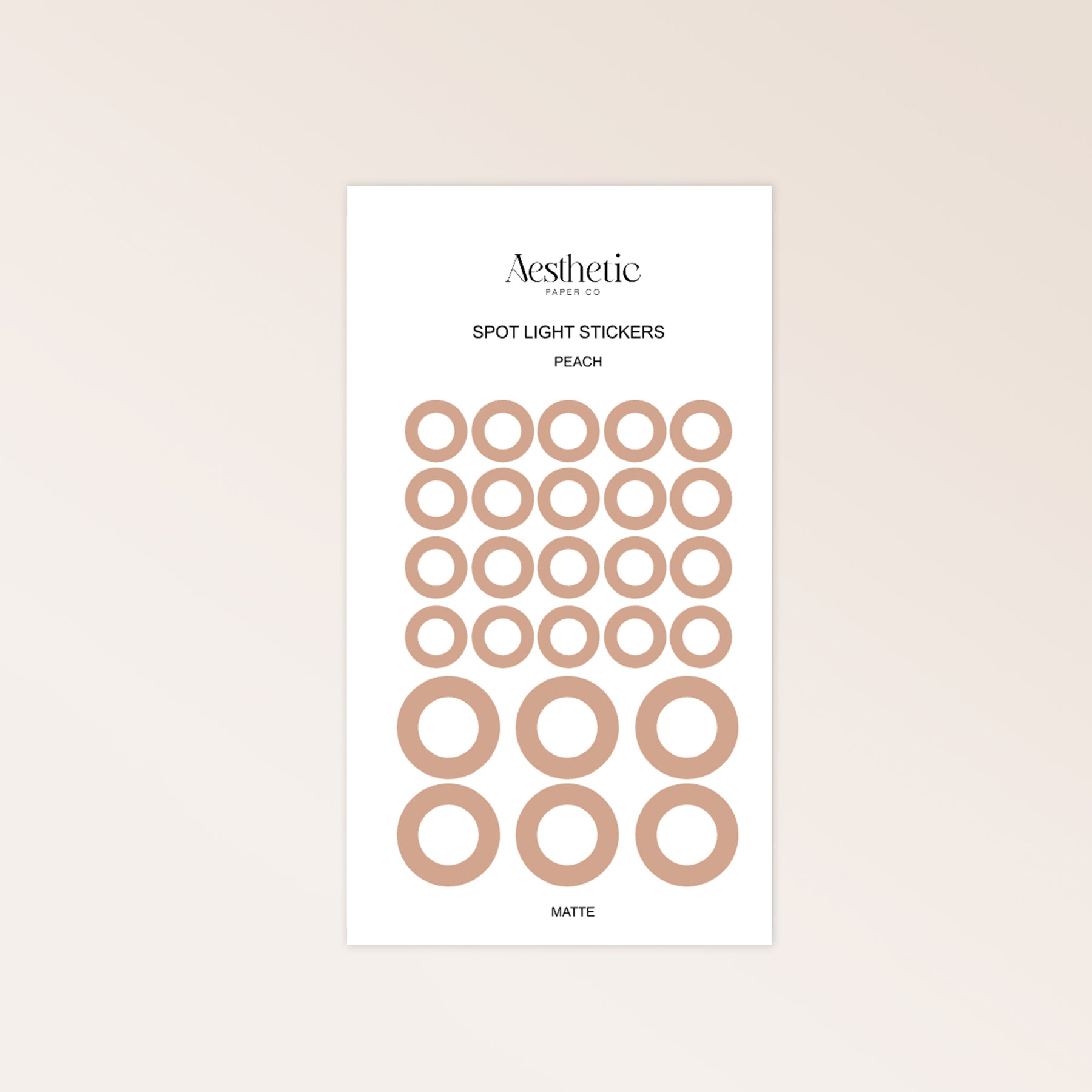 SPOTLIGHT STICKERS