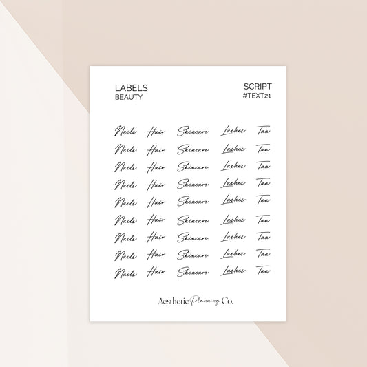 LABELS | BEAUTY